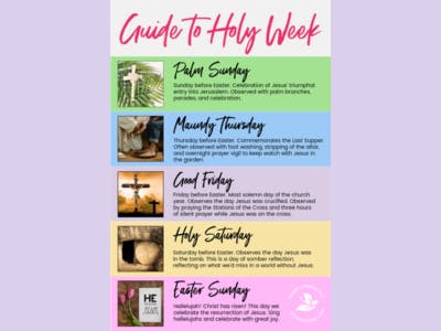 ✨Holy Week 2024: Join Us Virtually or In-Person at Mars Hill Anywhere ✨